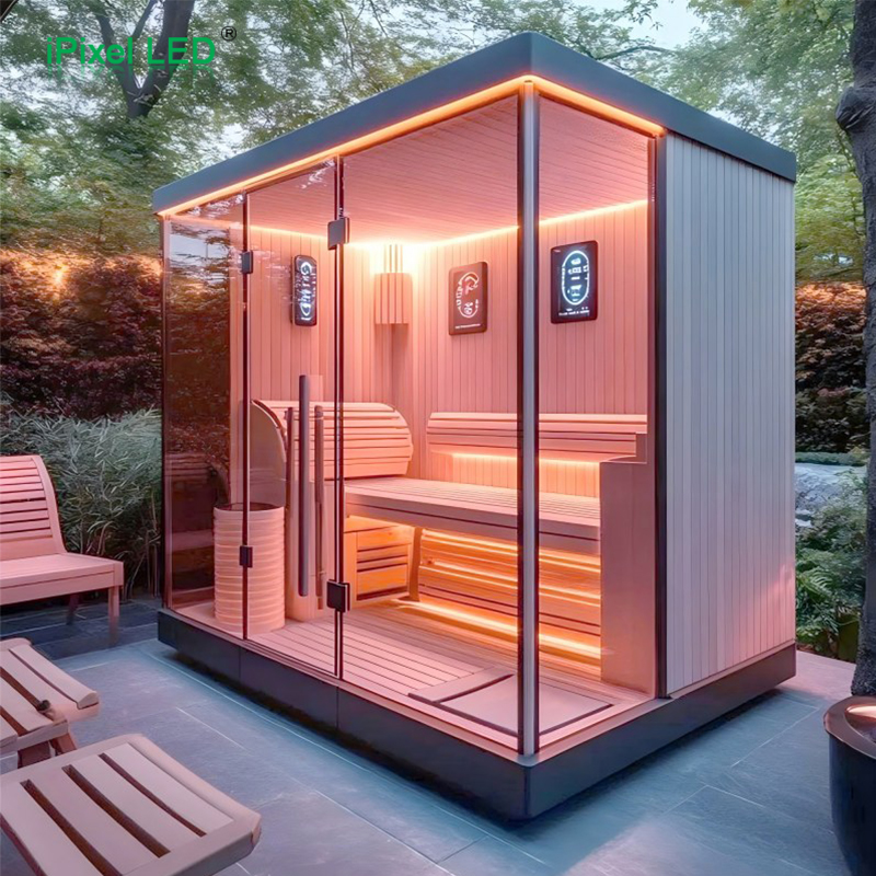 Sauna & Spa Lighting – High Heat/Humidity, Safe Low Voltage & Sealing