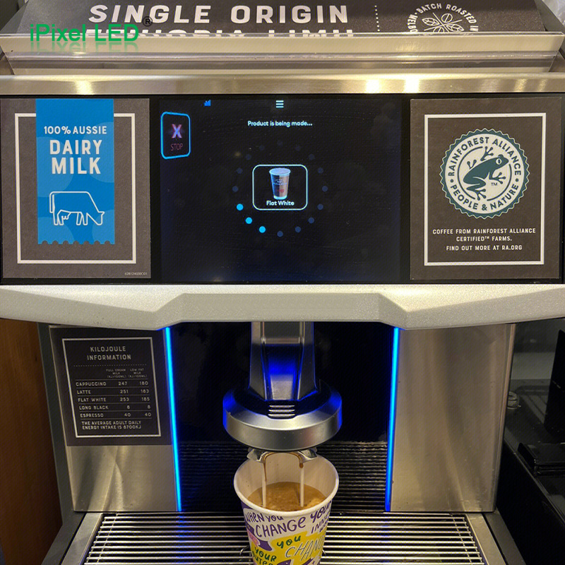 Coffee Machine Lighting – Heat/Steam/Chemical Resistance & Glare-Controlled Downlight