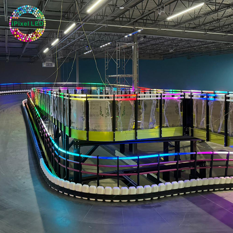 Kart Track Lighting Project | WS2811 SPI RGB Digital LED Strip 30LEDs/m (S010030CB3SF)